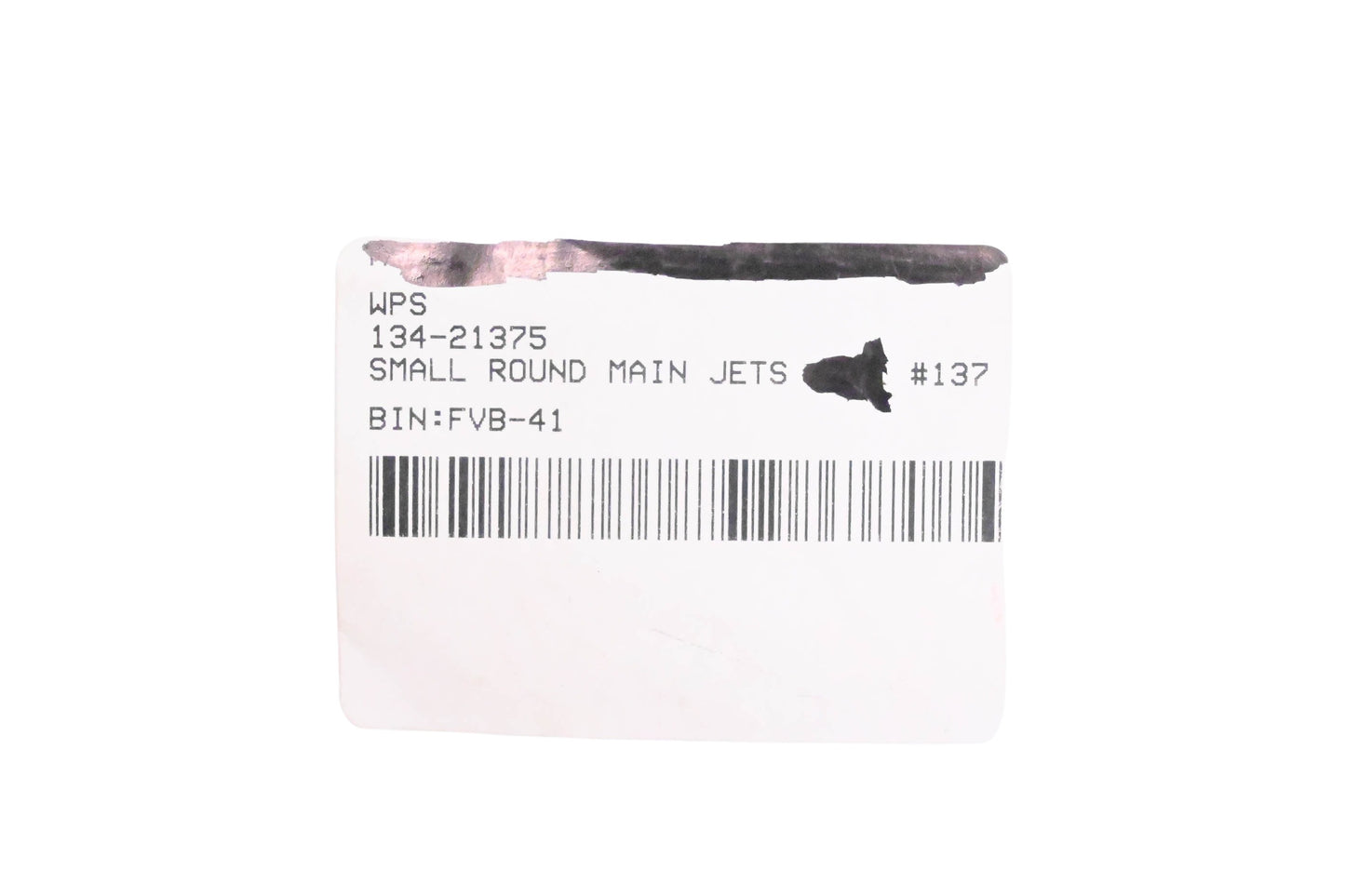 Mikuni 134-21375 Small Round Main Jet #137 NOS
