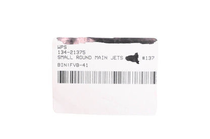 Mikuni 134-21375 Small Round Main Jet #137 NOS