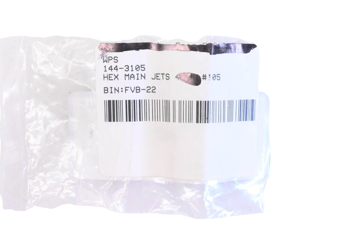Keihin 144-3105 Hex Main Jet #105 NOS