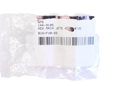 Keihin 144-3105 Hex Main Jet #105 NOS