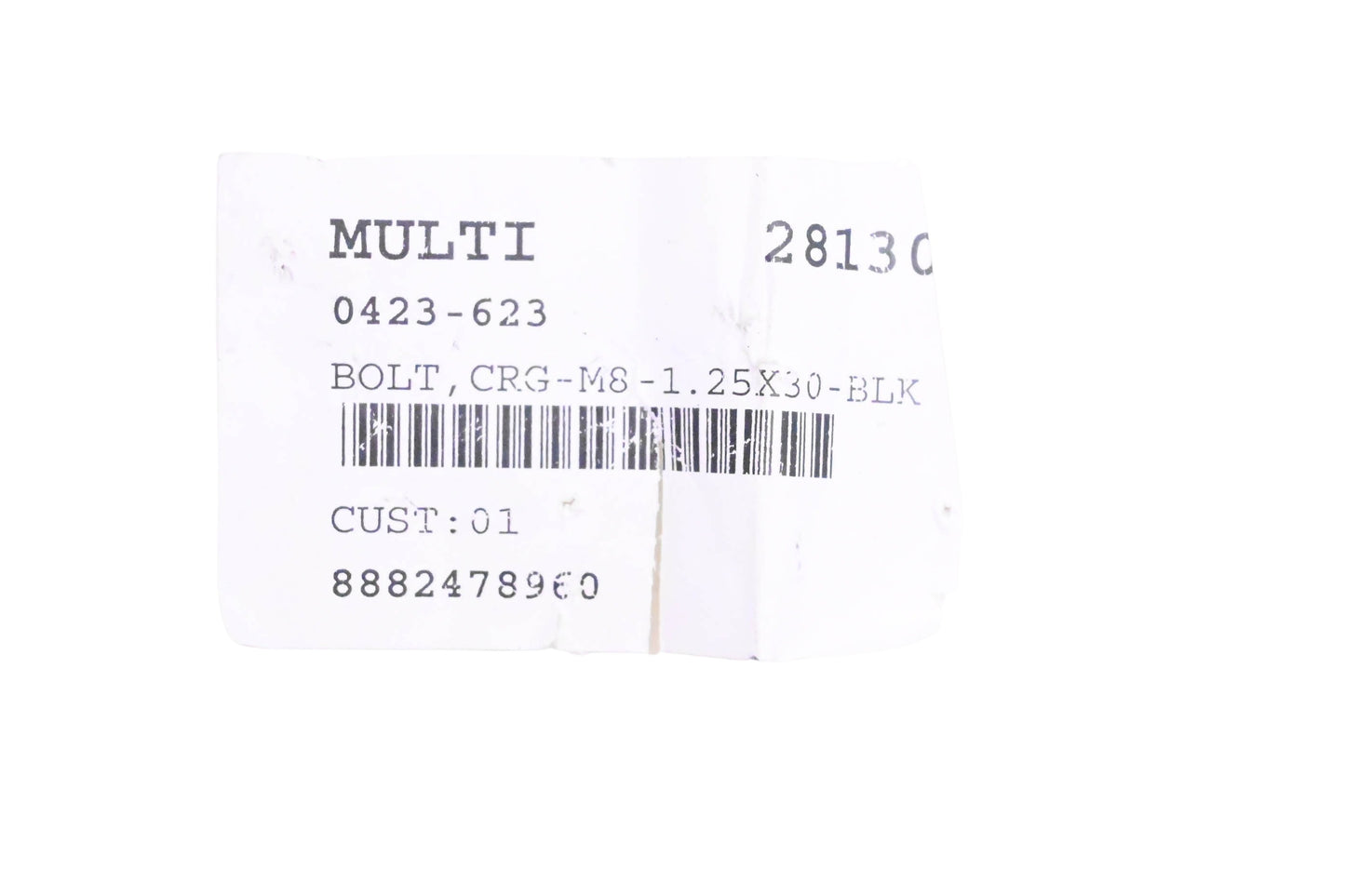 New OEM Arctic Cat 0423-623 Carriage Bolts Qty 2 NOS