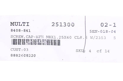 New OEM Arctic Cat 8408-841 Cap Screw NOS