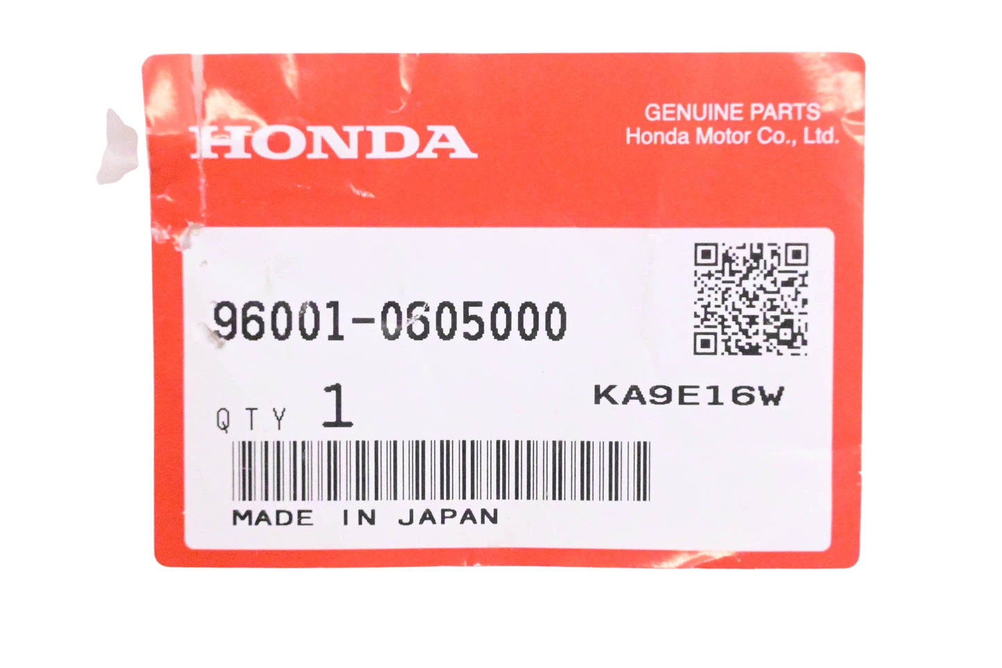New OEM Honda 96001-0605000 Flange Bolt NOS