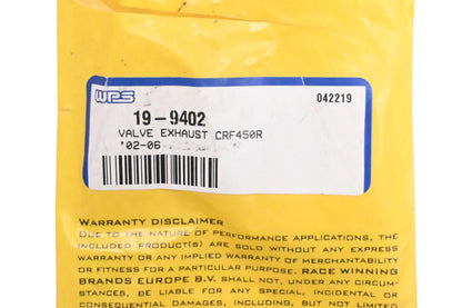 Pro-X 19-9402 Exhaust Valve NOS