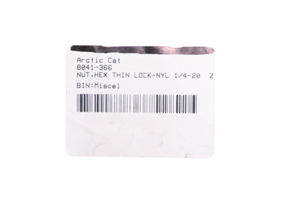 New OEM Arctic Cat 8041-366 Lock Nut NOS