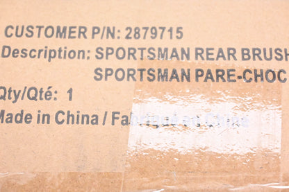 New OEM Polaris 2879715 Rear Brush Guard Bumper NOS