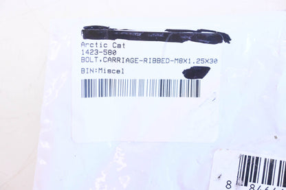 New OEM Arctic Cat 1423-580 Ribbed Carriage Bolt NOS