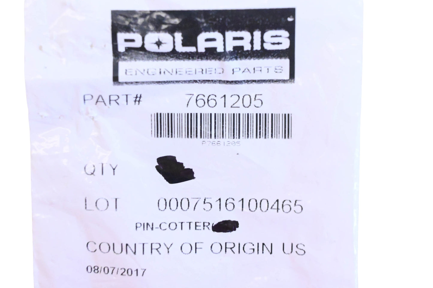 New OEM Polaris 7661205 Cotter Pins Qty 3 NOS