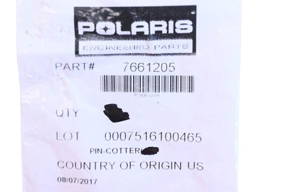 New OEM Polaris 7661205 Cotter Pins Qty 3 NOS