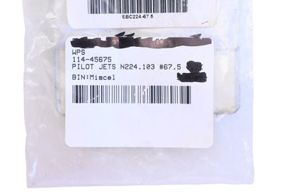 EBC 114-45675, EBC224-67.5 Pilot Jet N224.103 #67.5 NOS