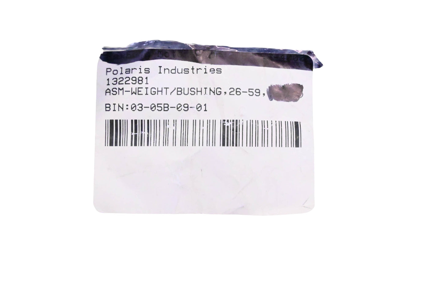 New OEM Polaris 1322981 Primary Clutch Weight NOS