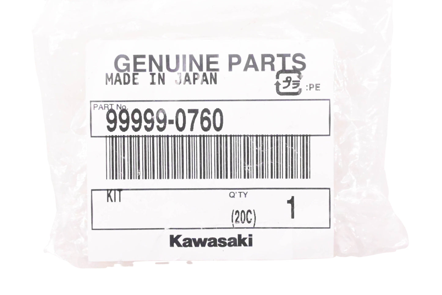 New OEM Kawasaki 99999-0760 Nuts Qty 3 NOS