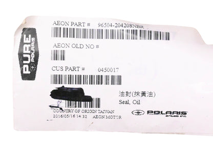 New OEM Polaris 0450017 Oil Seals Qty 2 NOS