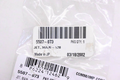 New OEM Arctic Cat 5507-073 Main Jet NOS