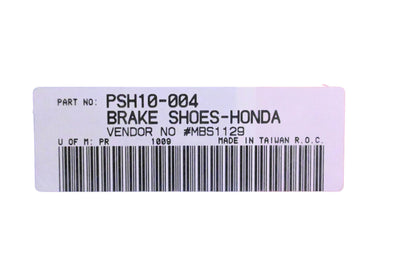 Parts Unlimited PSH10-004 Honda Brake Shoes NOS
