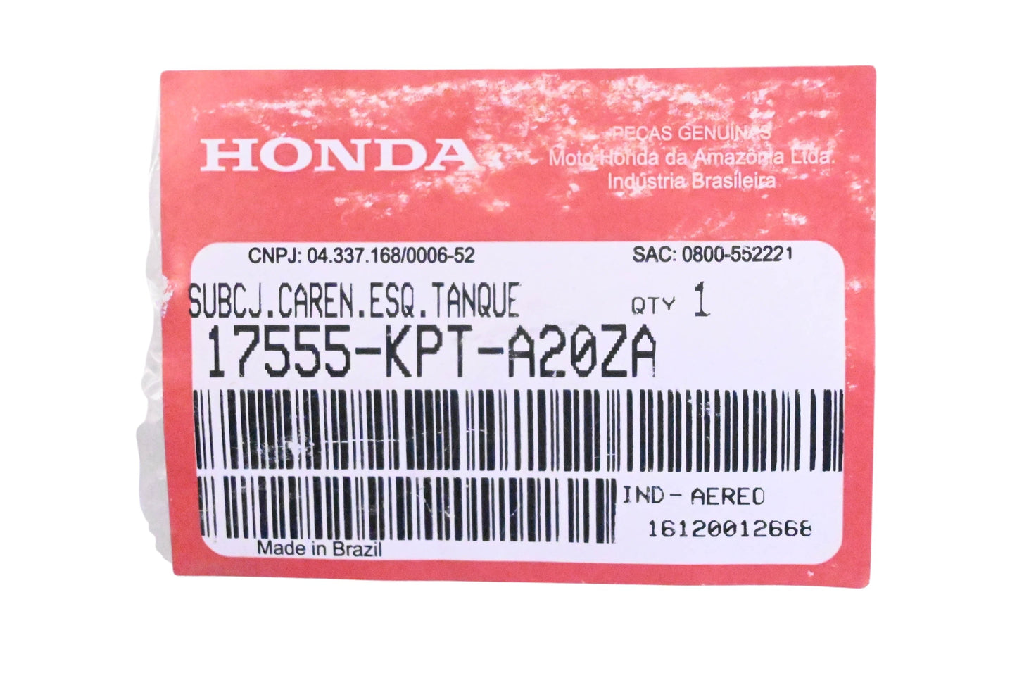 New OEM Honda 17555-KPT-A20ZA Shroud Set Type 1 NOS