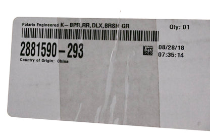 New OEM Polaris 2881590-293 Deluxe Rear Bumper NOS