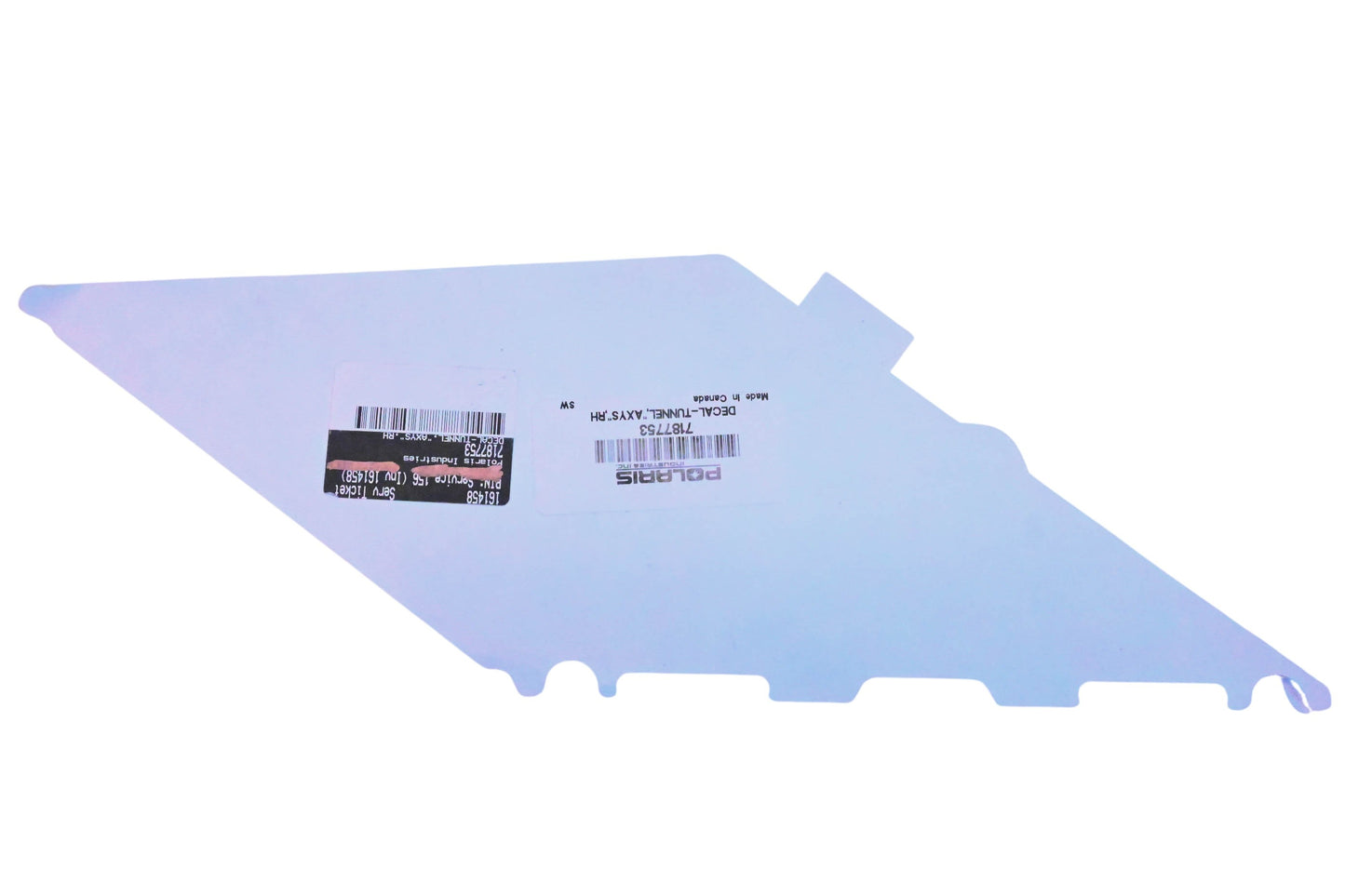 New OEM Polaris 7187753 Right Hand Tunnel Axys Decal NOS