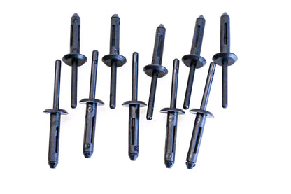 New OEM Polaris 7661922 Plastic Rivets Qty 10 NOS