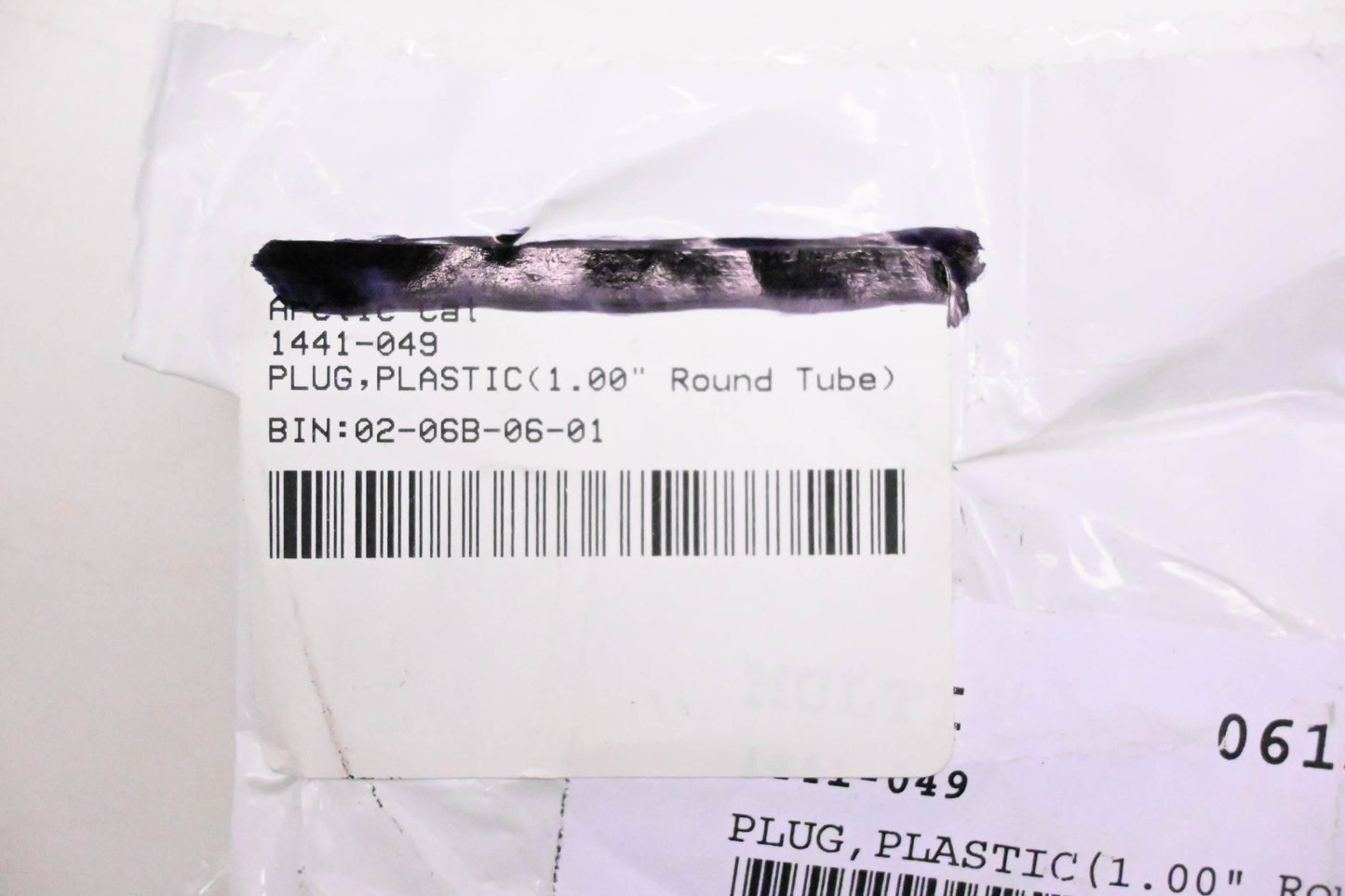 New OEM Arctic Cat 1441-049 Plastic Plug NOS