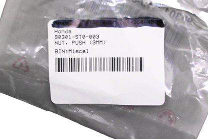 New OEM Honda 90301-ST0-003 3mm Push Nut NOS