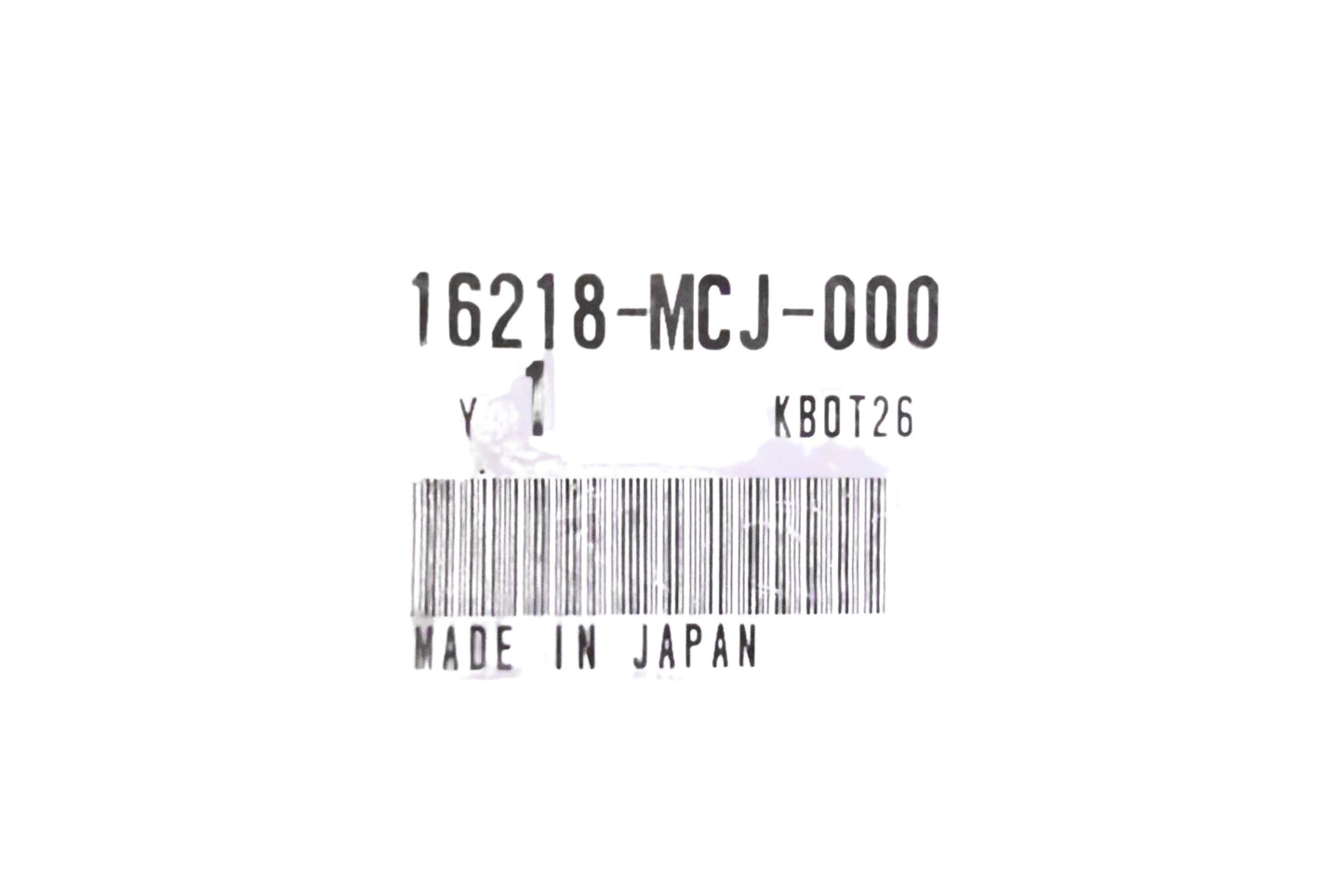 New OEM Honda 16218-MCJ-000 Insulator Band NOS