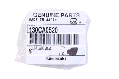 New OEM Kawasaki 130CA0520 Flanged Bolt NOS