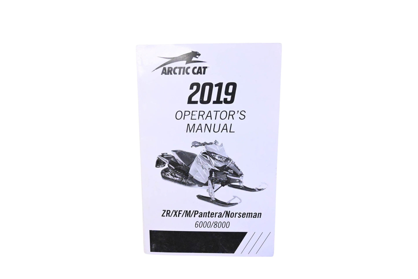 New OEM Arctic Cat 2262-047 2019 ZR/XF/M/Pantera/Norseman Operator's Manual NOS