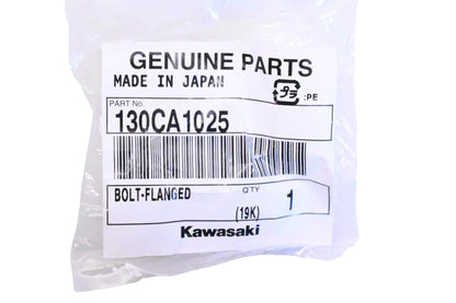 New OEM Kawasaki 130CA1025 Flange Bolt NOS