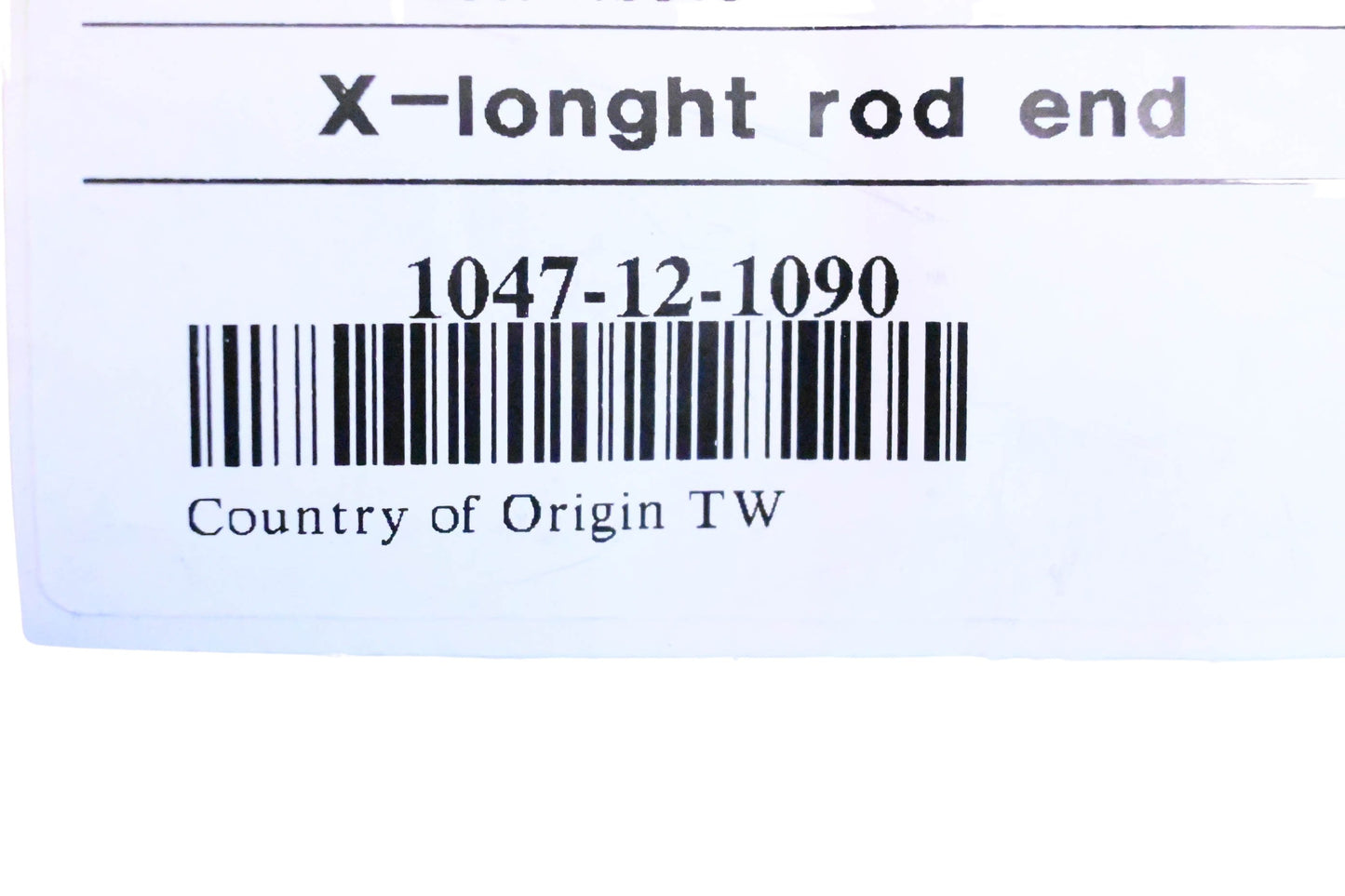Camso 1047-12-1090 X-long Rod End NOS