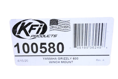 KFI 100580, 10-0580 Yamaha Grizzly 600 Winch Mount NOS