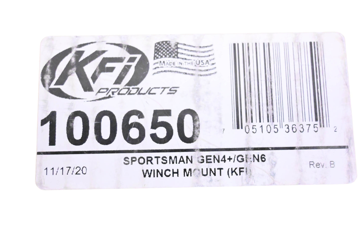KFI 100650 Winch Mount NOS