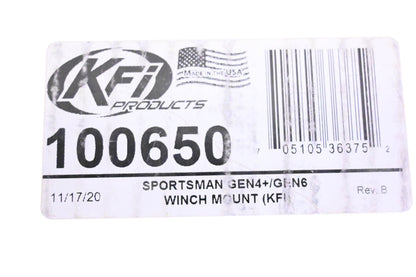 KFI 100650 Winch Mount NOS