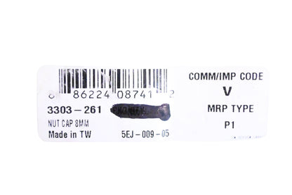 New OEM Arctic Cat 3303-261 8mm Nut Cap NOS