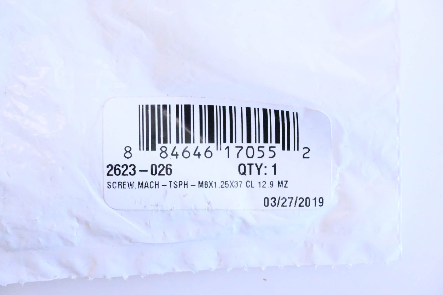 New OEM Arctic Cat 2623-026 Machine Screw NOS