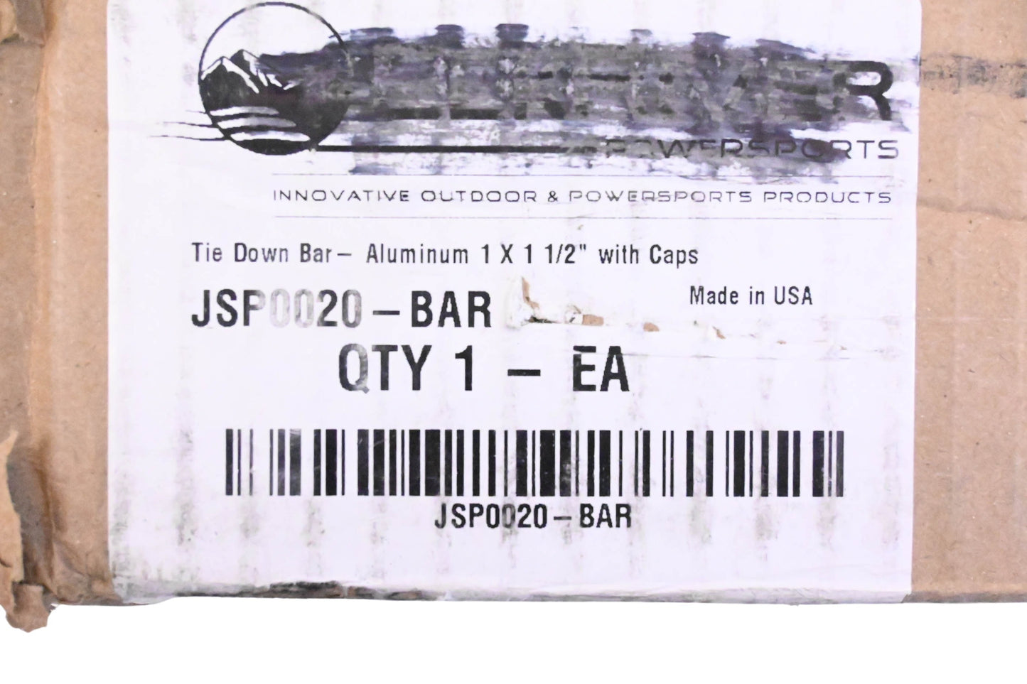 JustSail JSP0020-BAR Aluminum Tie-Down Bar NOS