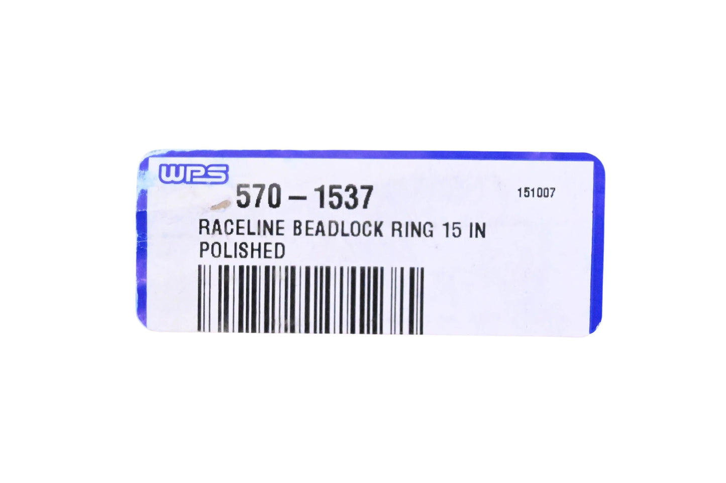 Raceline 570-1537 15" Beadlock Ring NOS