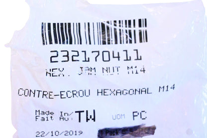 Aftermarket 232170411 Hex Jam Nut NOS