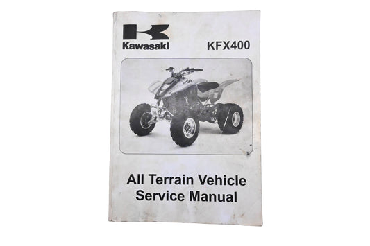 OEM Kawasaki 99924-1301-03 Service Manual KSF400