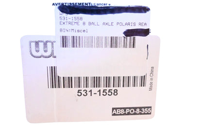All Balls Racing 531-1558 Extreme Duty 8 Ball Axle NOS
