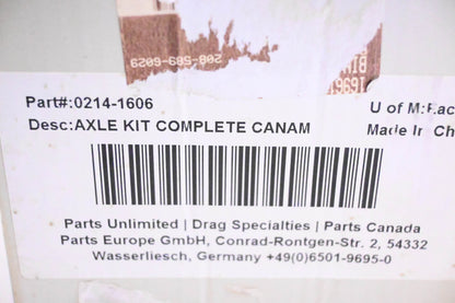 Moose Utility Division 0214-1606 Complete Axle Kit NOS