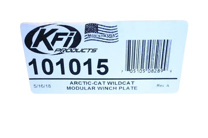 KFI 101015 Modular Winch Plate NOS