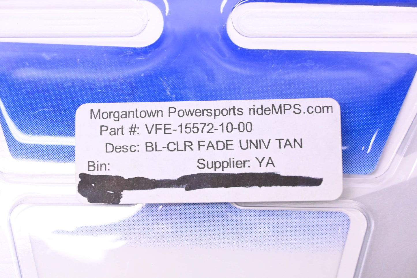 Factory Effex VFE-15572-10-00 Yamaha Blue Fade Tank Pad Protector Kit NOS