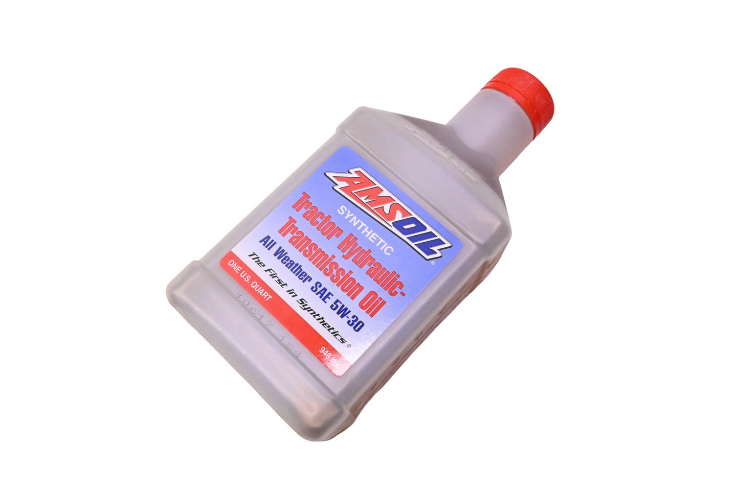 AMSOil SAE 5W-30, TGR-01 Tractor Hydraulic Transmission Oil 1 Quart Bottle NOS