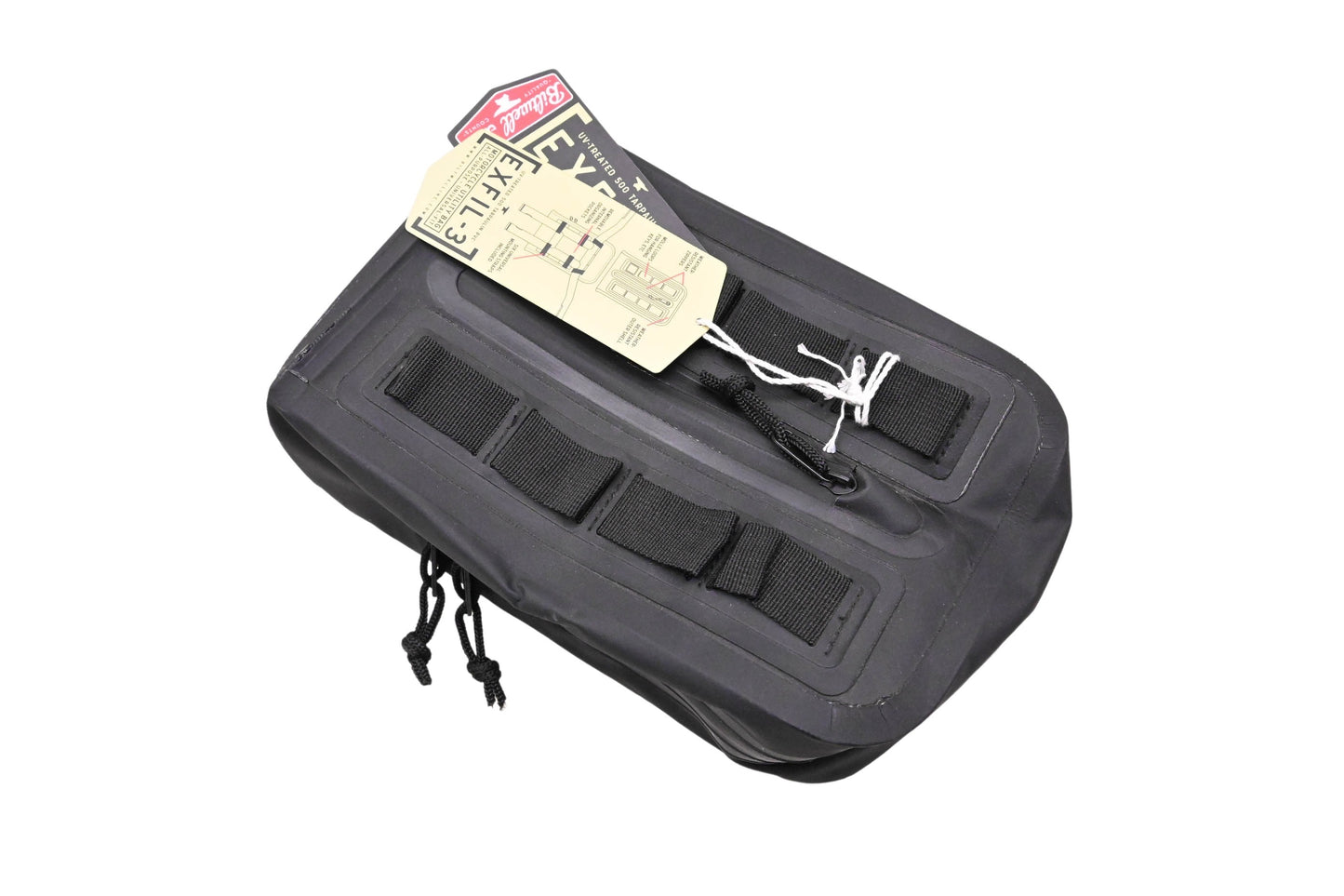 Biltwell 3516-0291 3 Riser Handlebar Bag NOS