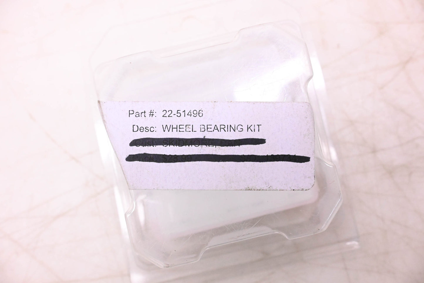All Balls 22-51496 Tapered Wheel Bearing Assembly Kit NOS