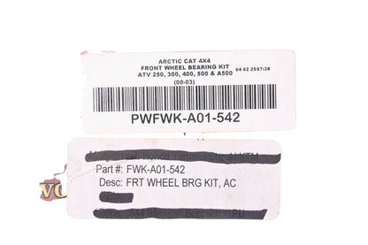 Pivot Works PWFWK-A01-542 Front Wheel Bearing Kit NOS