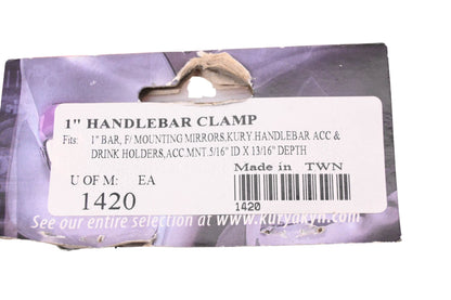 Kuryakyn 1420 1" Handlebar Clamp NOS