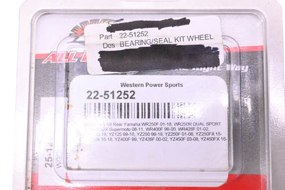 All Balls 22-51252 Rear Wheel Bearing & Seal Kit NOS