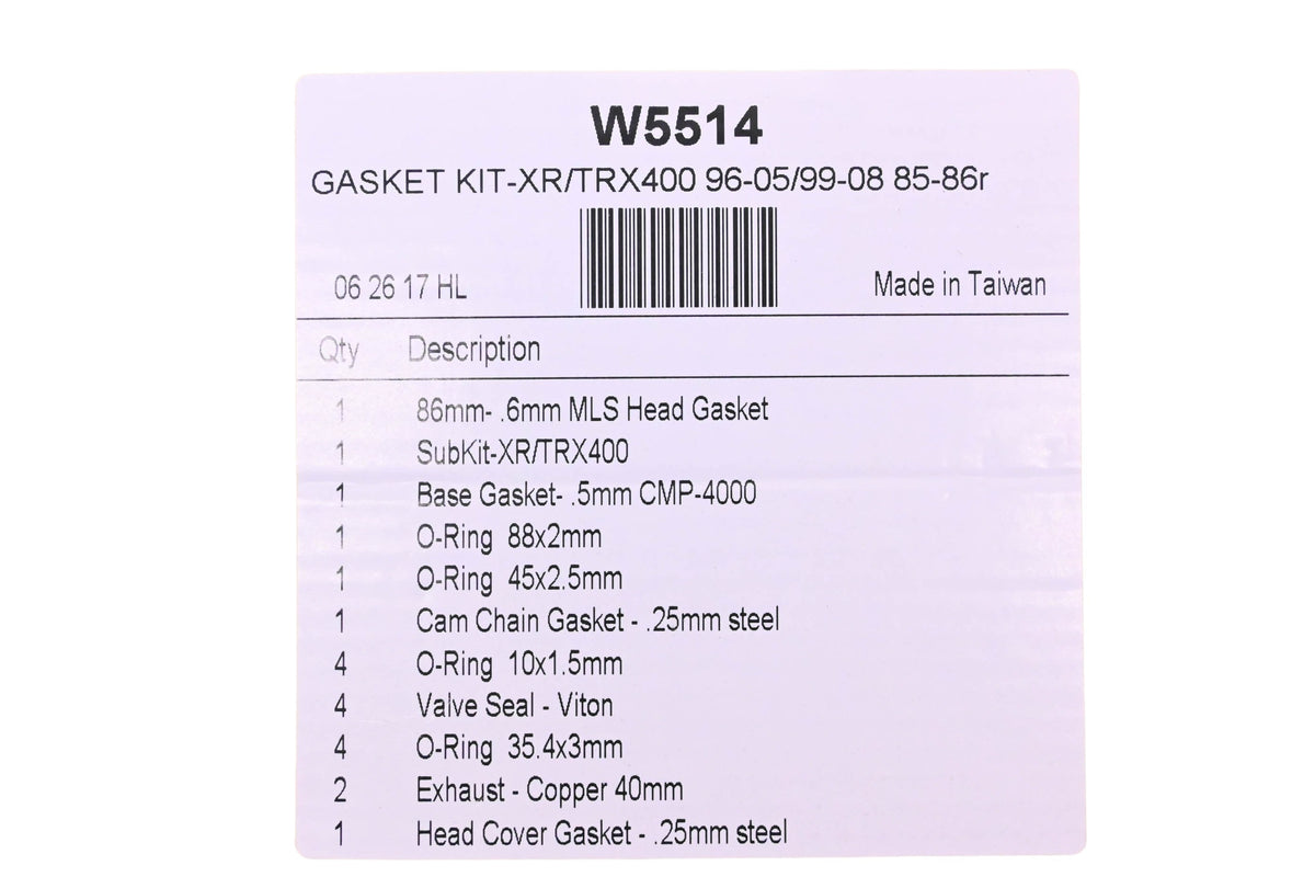 Wiseco W5514 Gasket Kit NOS